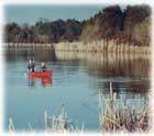 Boating on the water